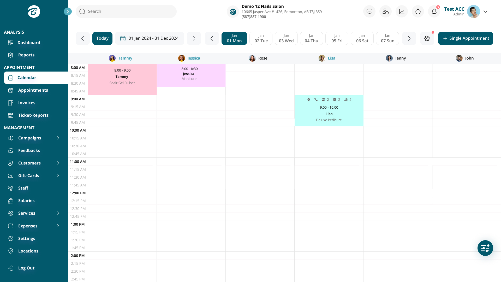 Belle Biz - Salon Management & Online Booking Platform - Image 4