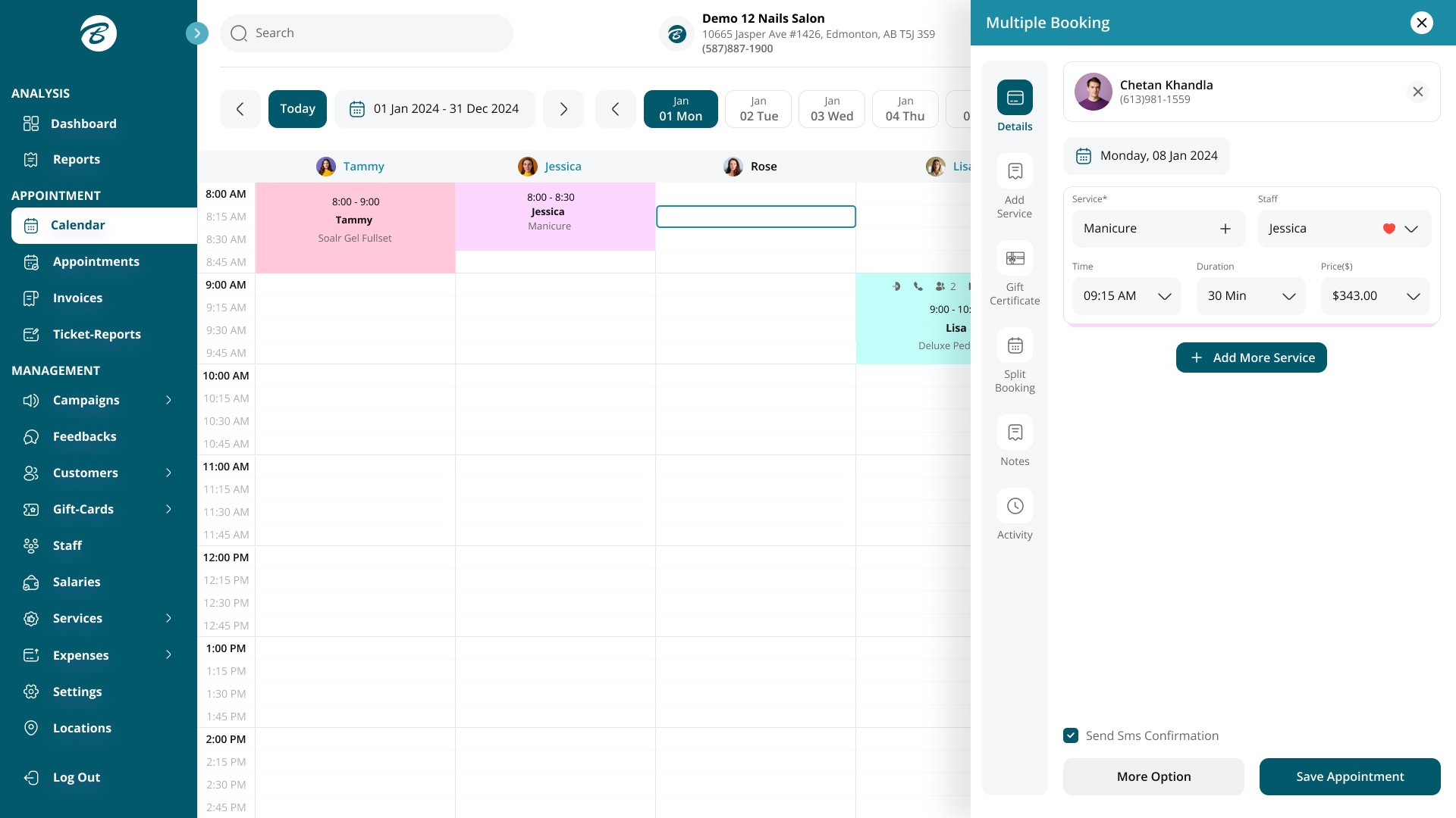 Belle Biz - Salon Management & Online Booking Platform - Image 6