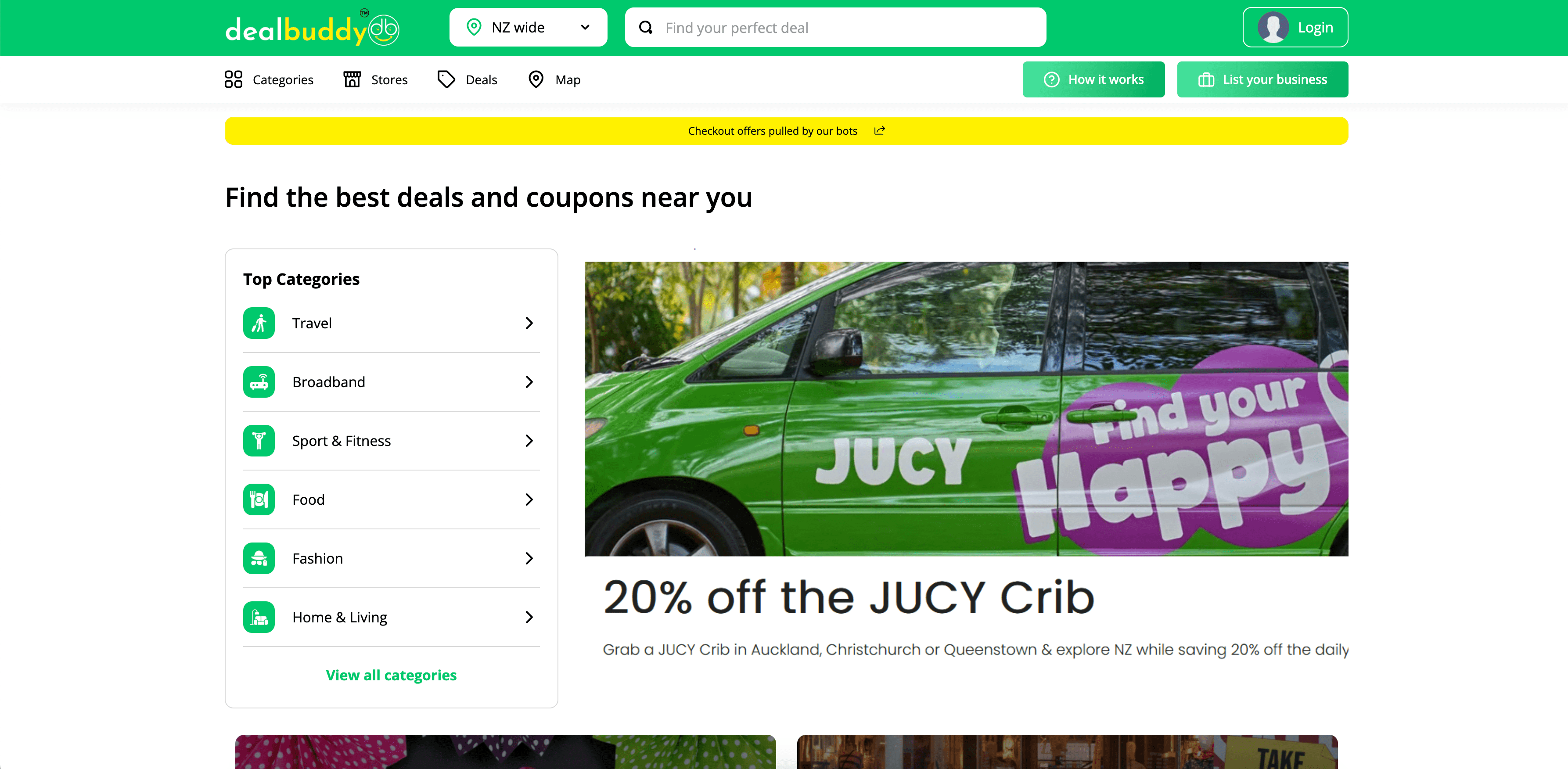 DealBuddy™ NZ | Best Deals | Online coupons & discount codes in NZ