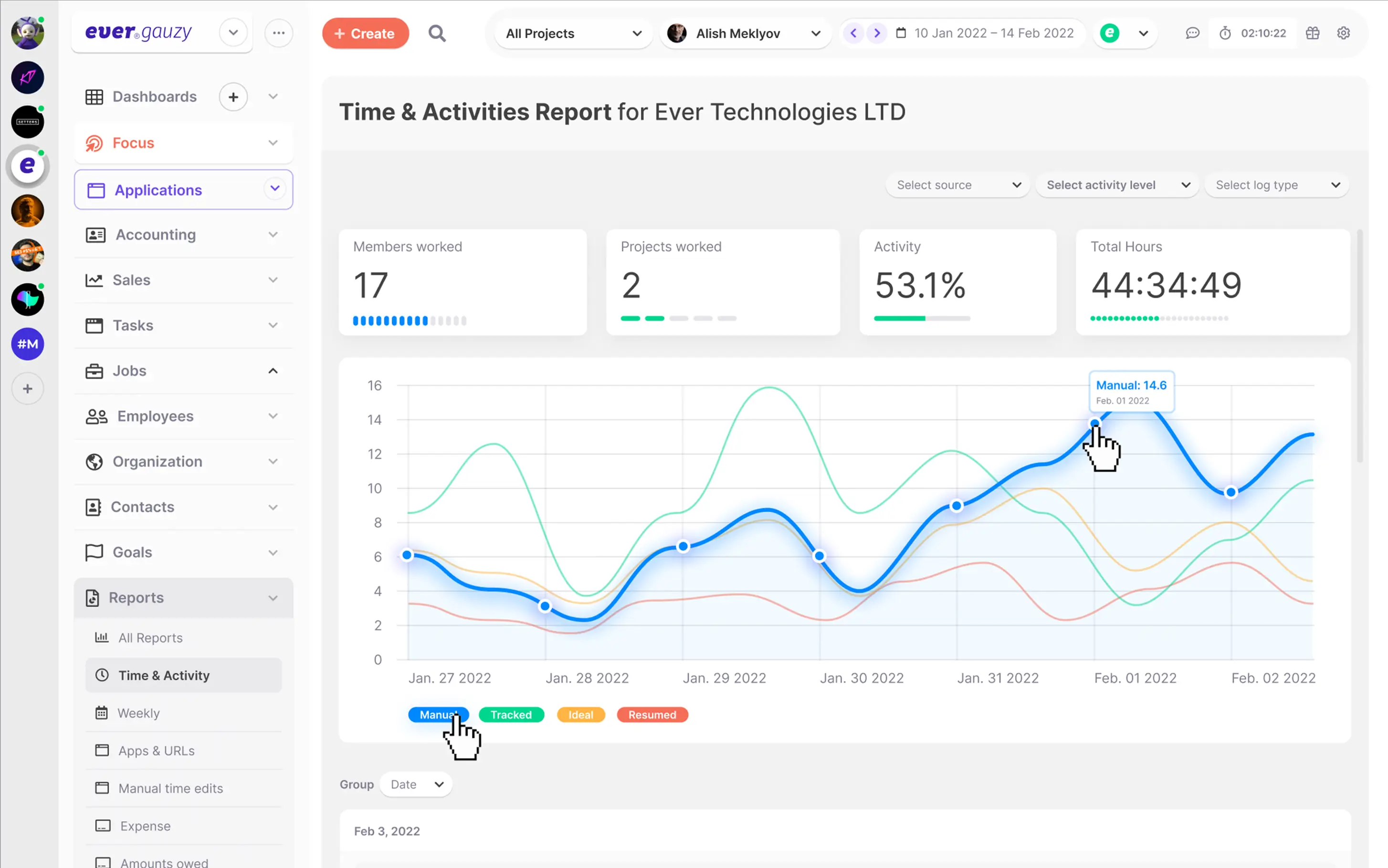 Gauzy | Open Business Management Platform ERP - CRM - HRM - ATS - PM - Image 7