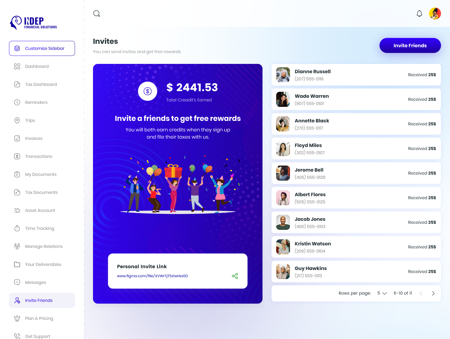 INDep- Financial Solutions & Taxation Management Platform - Image 9