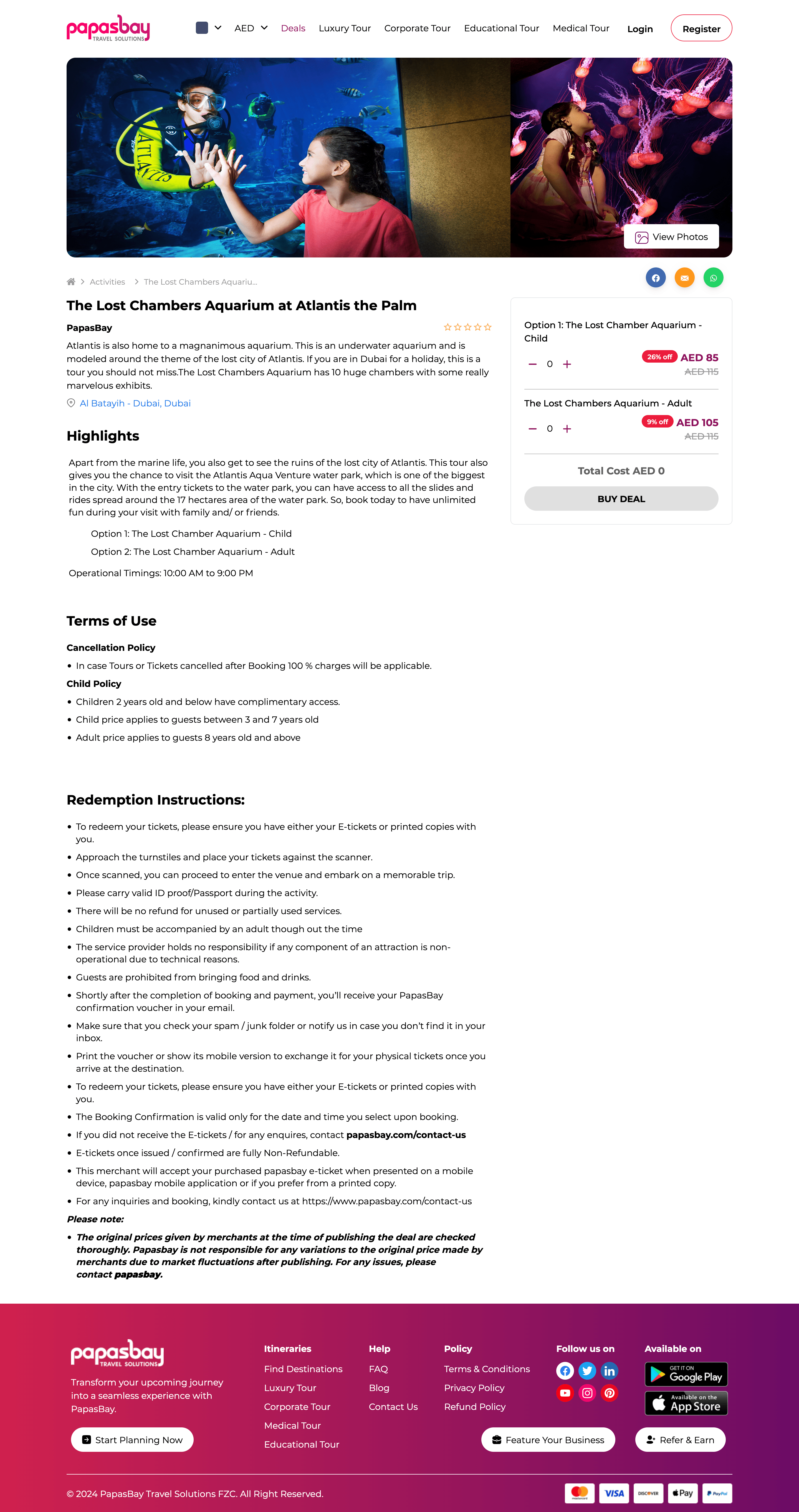 Papasbay - Coupons, Ticket Selling, and Trip Planning Platform - Image 4